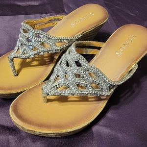 Venus Wedge Sandals-Never Worn!